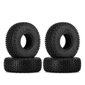 INJORA 0.7" 40*14mm XHX Pin Tires for 1/30 SCX30 (T7021)