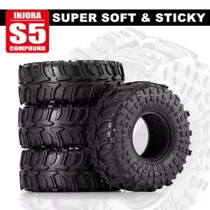 INJORA 0.7" 39*15mm HAMROK Tires for 1/30 SCX30 (T7027)