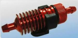 Bränslefilter Aluminium Röd 47x13mm