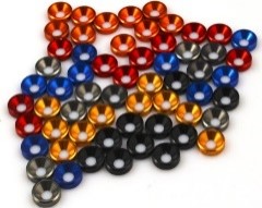 Bricka Försänkt 2.5mm Aluminium