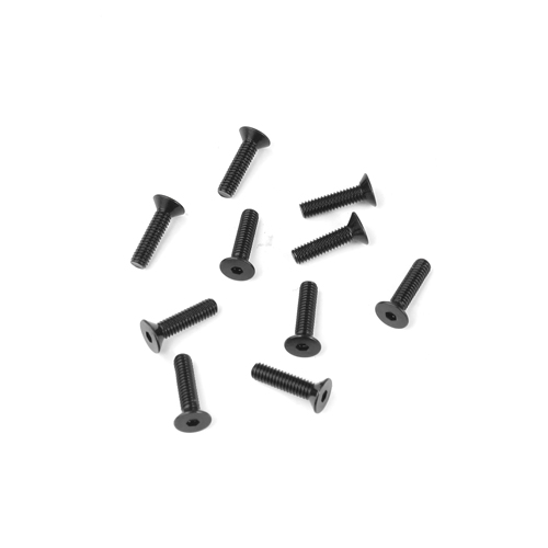 M2.5x10mmFlat Head Screws ( Black, 10pcs) EB410