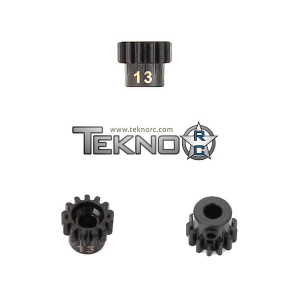 TKR4173 Pinion Gear 13T MOD1 5 mm axel Tekno RC