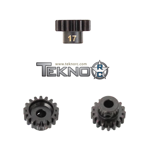 TKR4177 Pinion Gear 17T. MOD1. 5 mm axel. Tekno RC