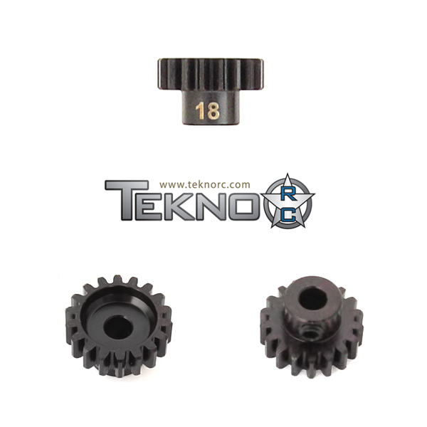 TKR4178 Pinion Gear 18T. MOD1. 5 mm axel. Tekno RC