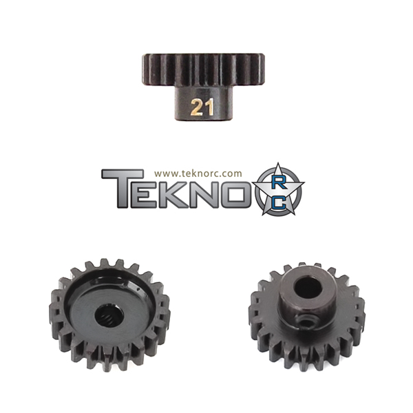 TKR4181 Pinion Gear 21T. MOD1. 5 mm axel. Tekno RC