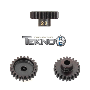 TKR4182 Pinion Gear 22T MOD1 5 mm axel Tekno RC