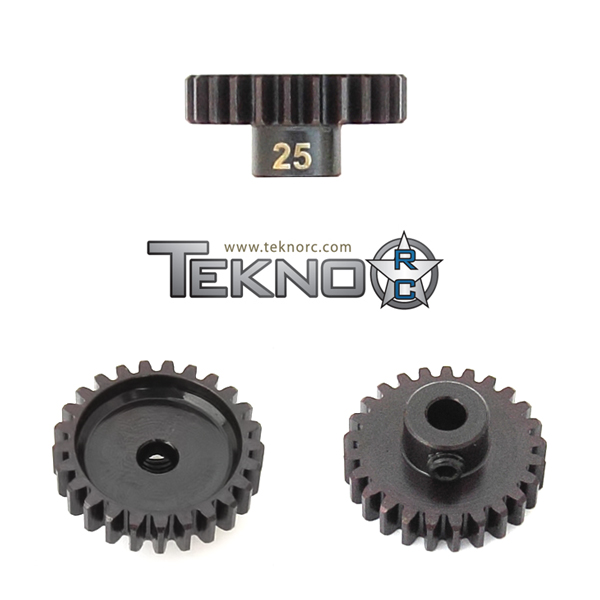 TKR4185 Pinion Gear 25T. MOD1. 5 mm axel. Tekno RC