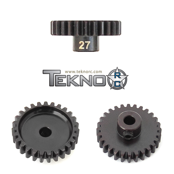 TKR4187 Pinion Gear 27T MOD1 5 mm axel Tekno RC