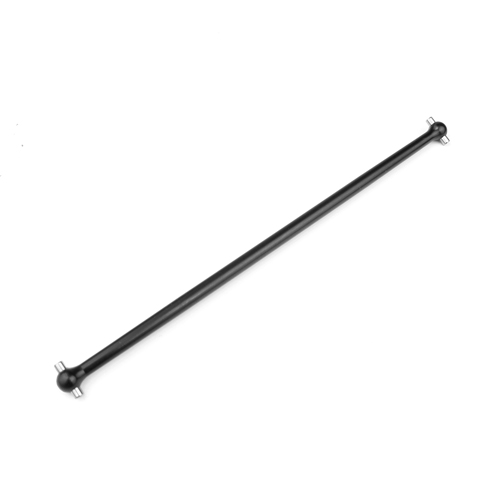 Tapered Driveshaft (center, front, 7075, black ano, EB410)