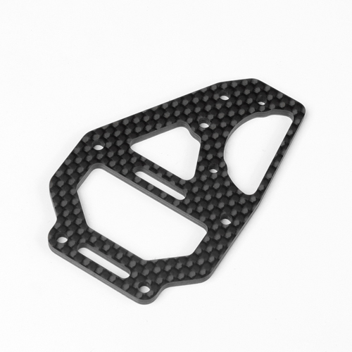 Center Diff Top Plate and Fan Mount (carbon fiber, EB410)