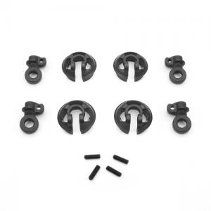 Locking Shock Rod End and Spring Perch Set (13mm shocks)