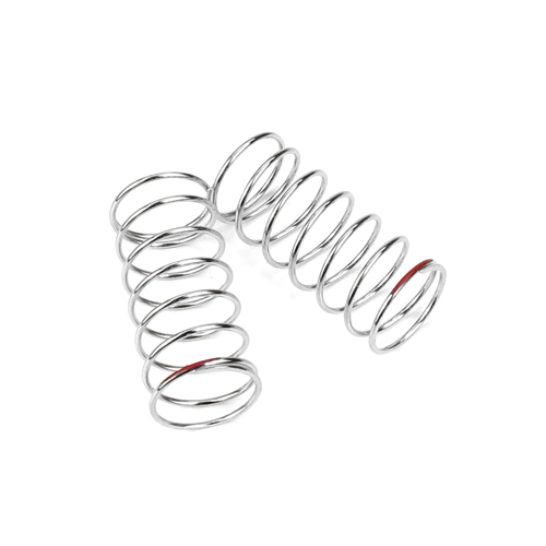 Shock Spring Set (front 1.3x7.75, 3.85lb/in, 45mm, Red)