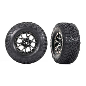TRX10187-BLKCR Däck & Fälg BFGoodrich All-Terrain T/A Svartkrom 2.2/3.0''