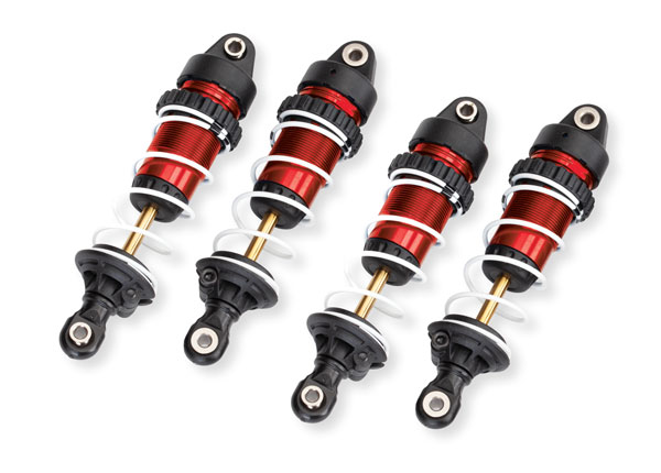 TRX10765 Stötdämpare GTR Long Komplett (4) Mini Maxx