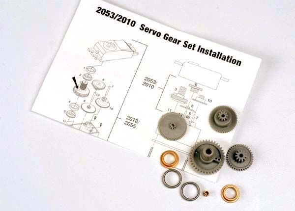 TRX2053 Drevsats till Servo 2055/2056