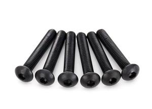 Insexskruv M4x25 Kullerskalle