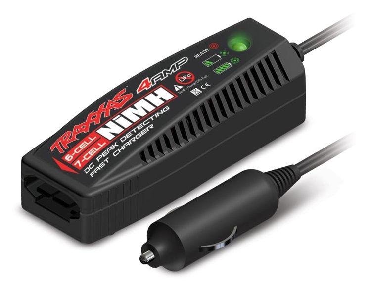 TRX2975 Charger 12Volt 4 Amp 6-7 Cell NiMh Auto ID