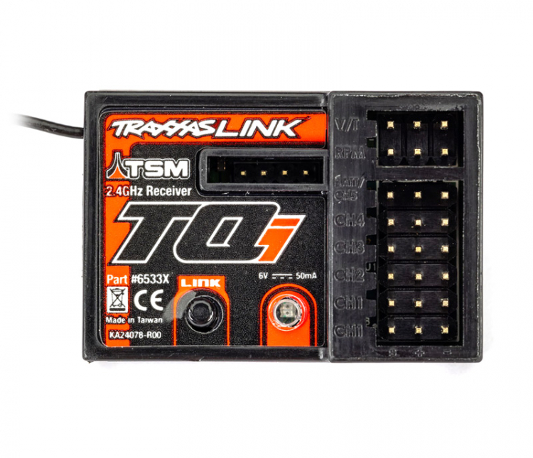 TRX6533X Mottagare Mikro 5-kanals TQi Traxxas Link TSM (Drift)