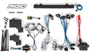 TRX8095 LED Ljus Sats Komplett (förberett för Pro Scale Advanced) TRX-4 Landrover