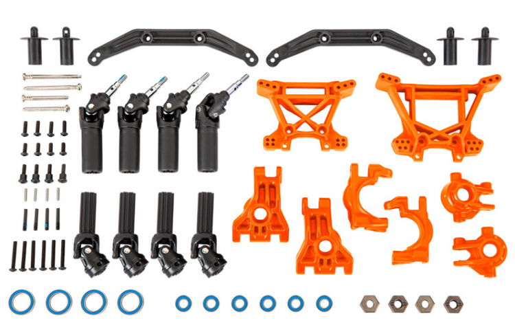 Uppgradering Heavy Duty Hoss, Rustler, Slash - 4x4