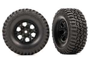TRX9774 Däck & Fälg BFGoodrich Mud-Terrain T/A 2.2x1.0" (2)