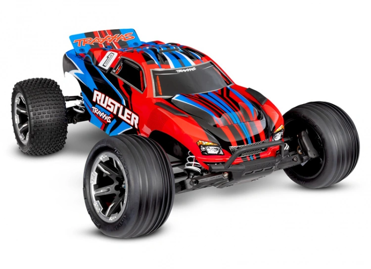 Rustler 2WD 1/10 RTR TQ EHD Borstad USB-C Med Batteri/Laddare