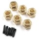 Hex Adapter 12x8mm Mässing Traxxas TRX-6