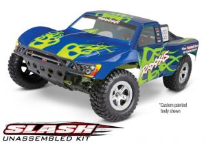 Slash 2WD 1/10 Byggsats med Elektronik, utan Batt/ Laddare