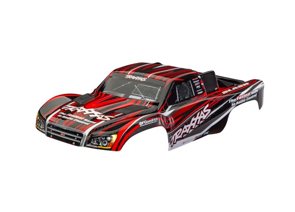 TRX6910-RED Kaross Traxxas Slash 4x4 / 2wd för Clipless Montering