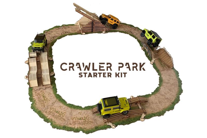 STARTER KIT CIRCUIT RC CRAWLER PARK 1/24 1/18 ToysWD