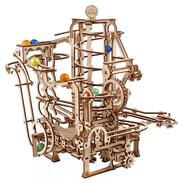 Ugears Marble Run Spiral Hoist (Marble - 4)