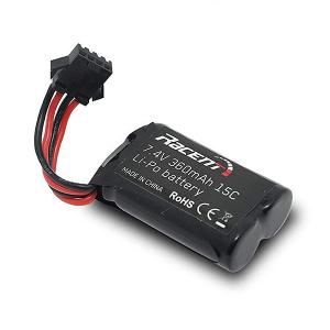 Lipo Batter 2S 7.4V 360mAh 4PIN kontakt Volantex Båt