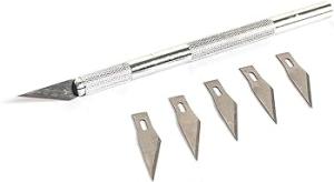 Kniv Aluminium m. 6 Blad