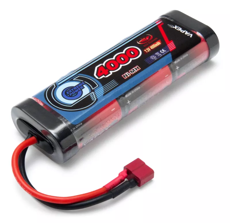 NiMH Batteri 7,2V 4000mAh T-kontakt