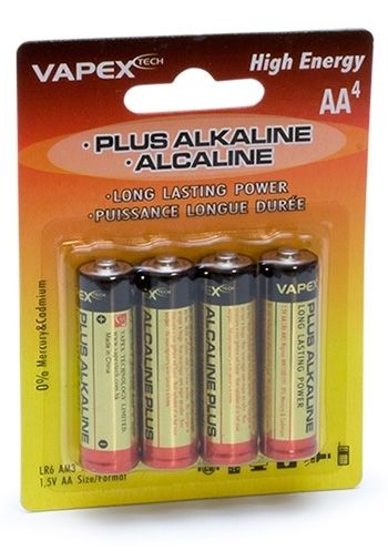 Plus Alkaline AA Batteri 1.5V (4 st.)