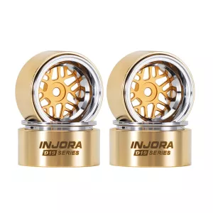 INJORA 0.7" D19 ModuWheel for 1/30 SCX30 1/32 Ascent-32 (MW7012) Guld