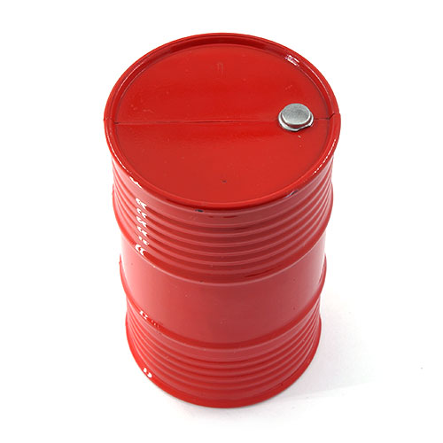 Oljefat 44 Gallon Röd Plast Dekoration (96x30mm)