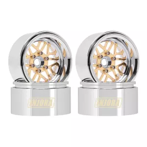 INJORA 1.9" ModuWheel Brass & Aluminum -9.65mm Offset Wheels for 1/10 RC Crawlers