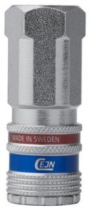 3/8'' CEJN e-SAFE hona inv. gänga snabbkoppling rekylfri