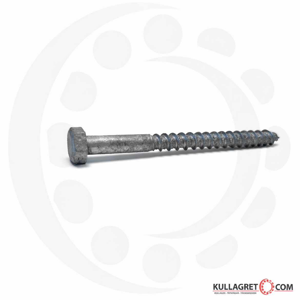 Fransk träskruv T6S FZV 6X65 mm