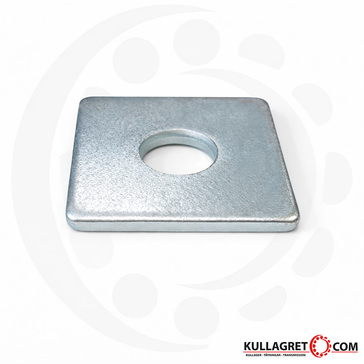 Fyrkantbricka S4B FZB 17.5X50X5 mm