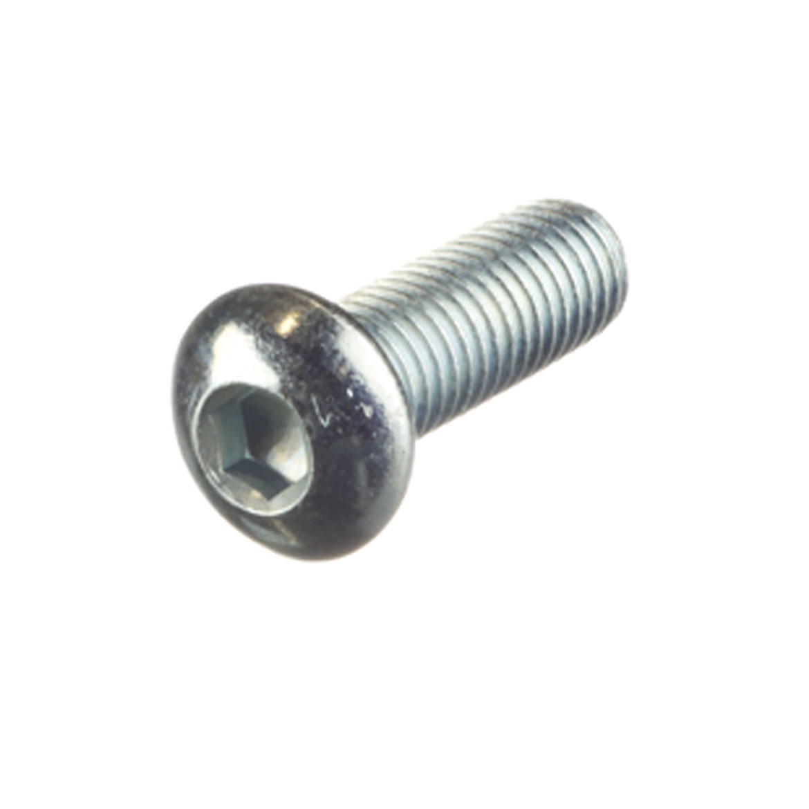 Insexskruv kullrig rostfri K6S A2 M3X6 mm