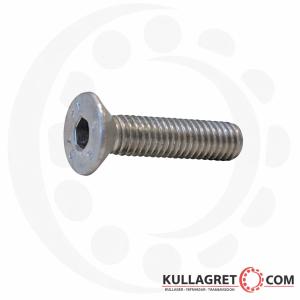 Insexskruv försänkt rostfri syrafast MF6S A4 M5X20 mm