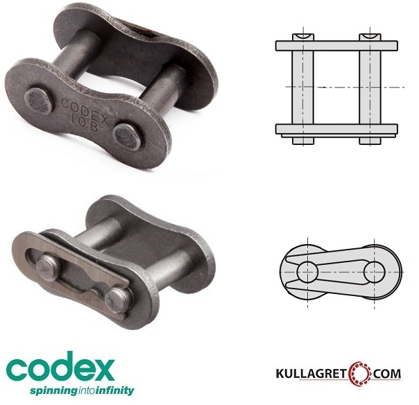 083 1/2" x 3/16" Kedjelås Simplex