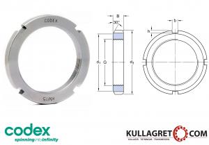 KM 0 (M10x0,75) Mutter