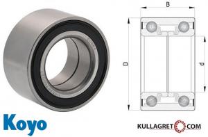 DAC 2552 W Hjullager