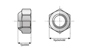 Låsmutter FZB M10