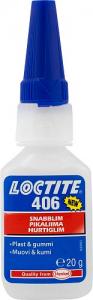 Loctite 406 Lim för Gummi/Plast 20G