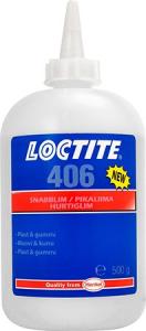 Loctite 406 Lim för Gummi/Plast 500G