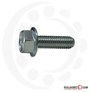 Sexkantskruv med fläns M6SF 8.8 FZB DIN6921 M5X12 mm